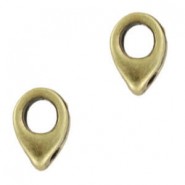 Cymbal ™ DQ metal ending Kolympos for SuperDuo beads - Antique bronze